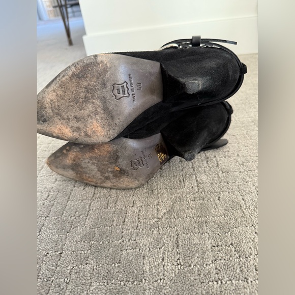 Isabel Marant Black Studded booties Size 40 - Picture 7 of 9